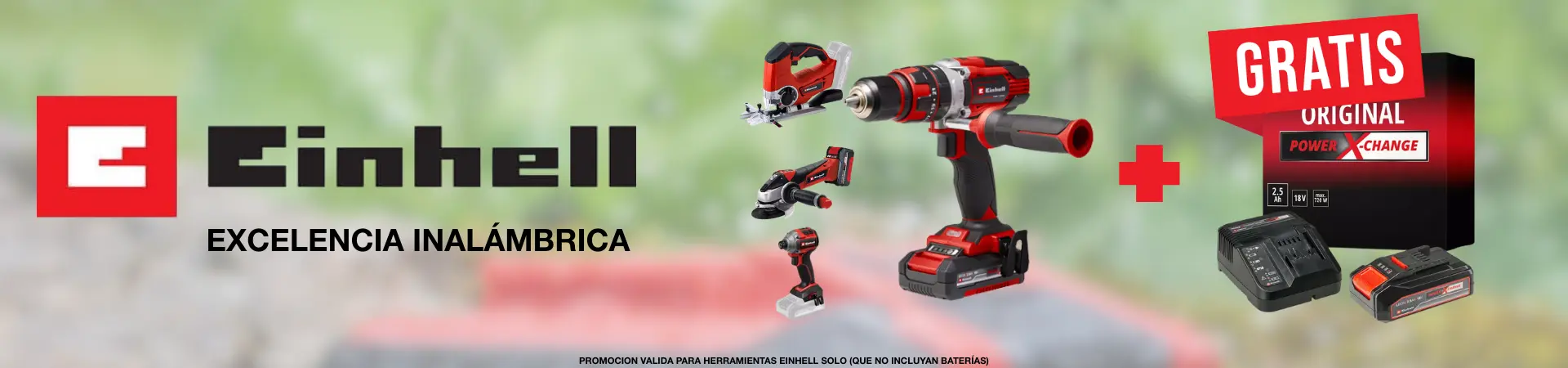 HERRAMIENTAS INALAMBRICAS EINHELL