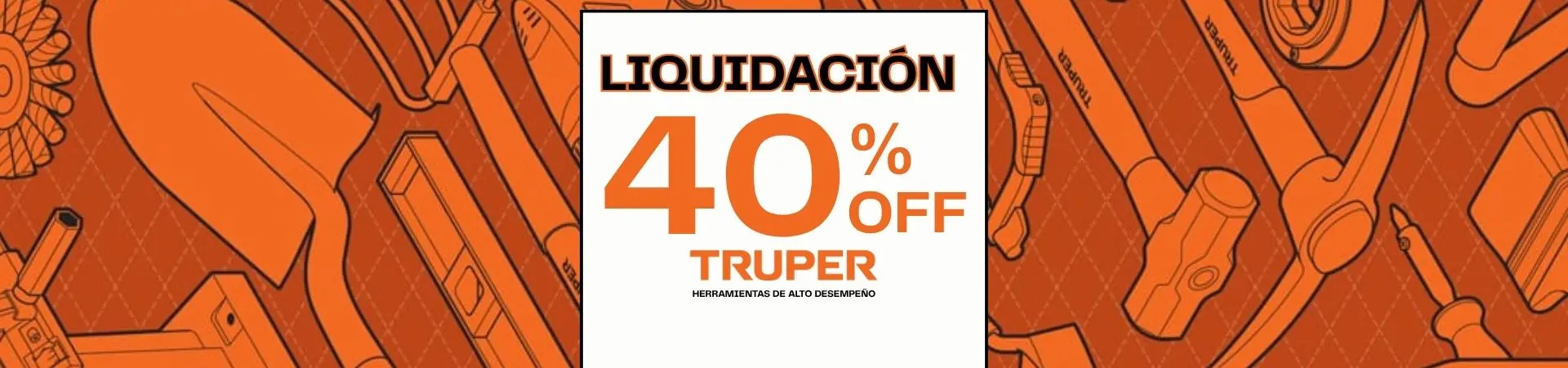 LIQUIDACION DE TRUPPER TRUPER HERRAMIENTAS OFERTA