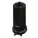 Calefactor Exterior Hongo Cabezal Acero Inox Simil Mimbre (3).webp