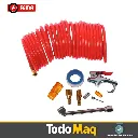 Compresor De Aire Eléctrico Fema 50l 2.5hp Con Kit 10 Piezas.webp