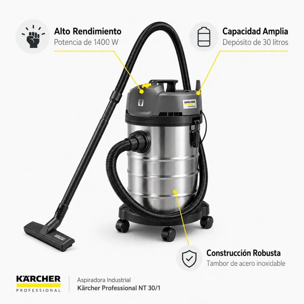 Aspiradora Karcher Nt 30 Professional TodoMaq 2.webp