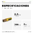 FE69335776 Electrodo Soldar 2.5mm Acero Inoxidable Duca E316l Cordoba TodoMaq 3.webp