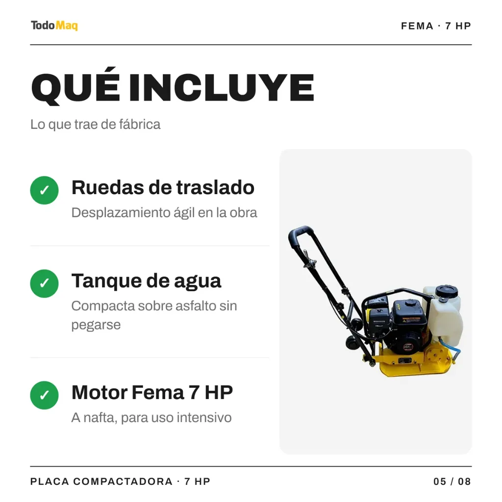 FE69510623 Placa Compactadora 490x340mm C Ruedas 7 Hp 66kg Marca Cordoba TodoMaq 5.webp