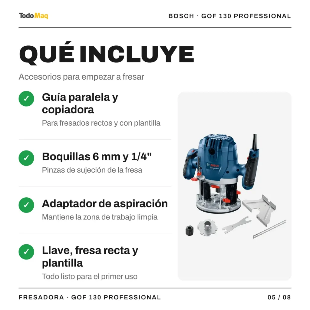 BO06016B70H0 Fresadora Professional Bosch Gof 130 1300 W Cordoba TodoMaq 5.webp