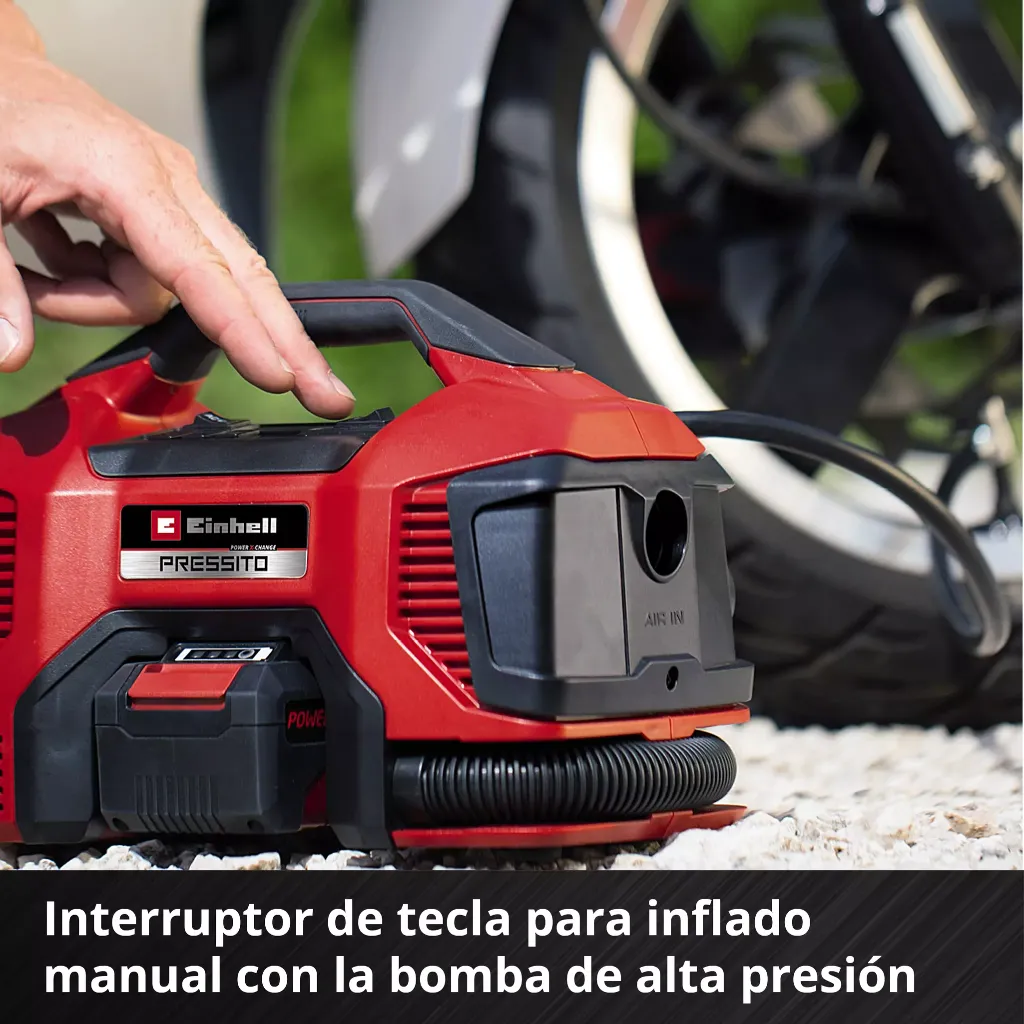 EINHELL Compresor inalámbrico Pressito 3.webp