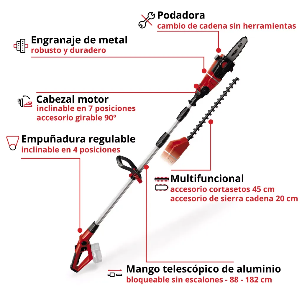 EINHELL Podadora Podadora de altura 1.webp