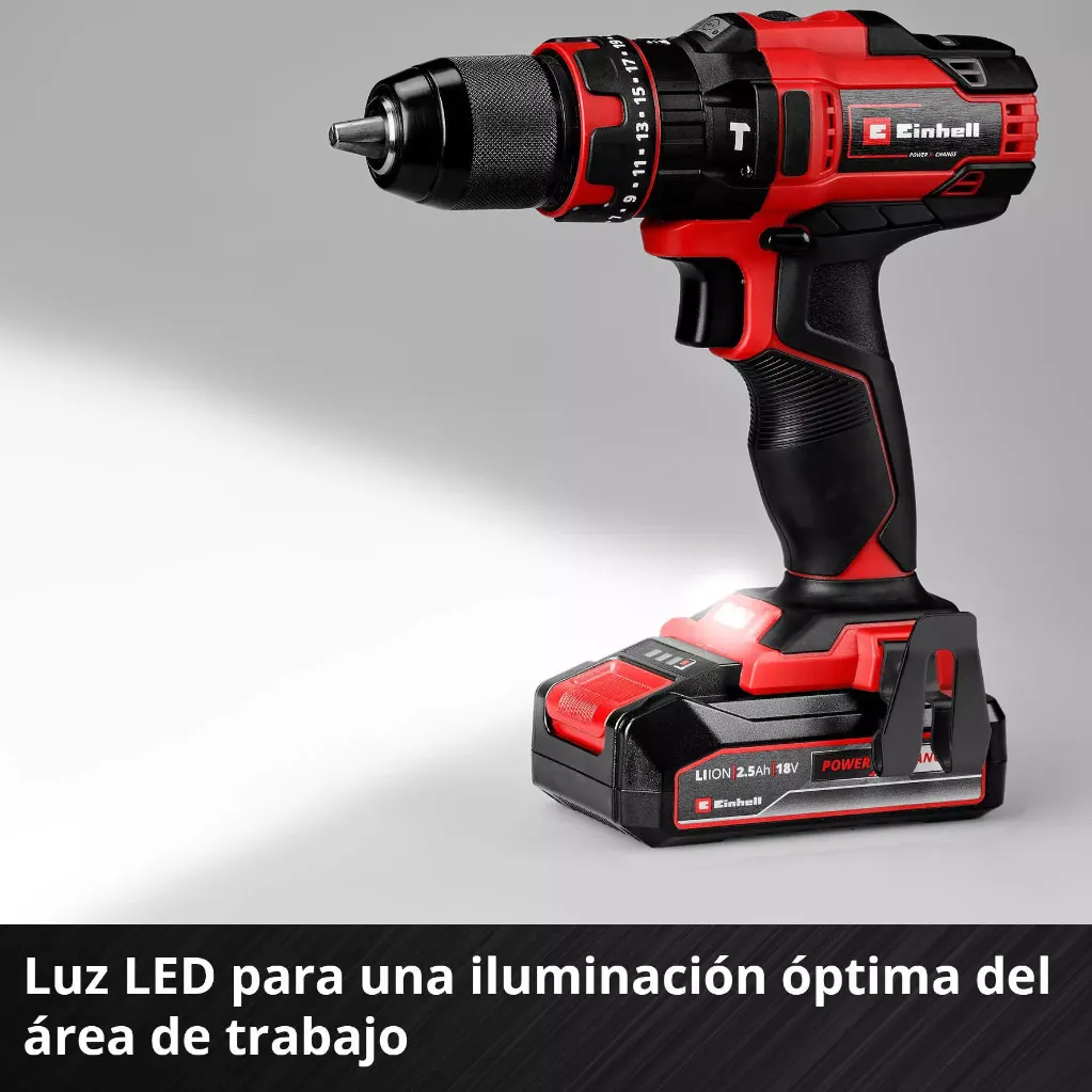 EINHELL Taladro percutor a batería 4.webp