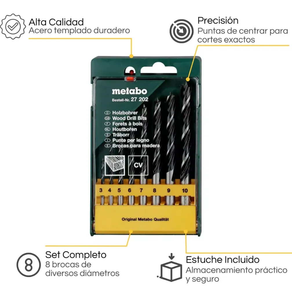 ESTUCHE DE MECHAS PARA MADERA METABO 1.webp