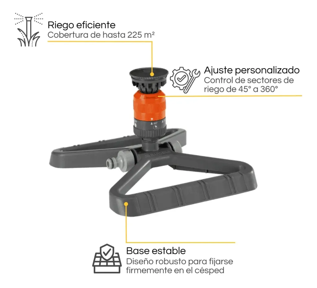 Aspersor Circular Vario C base Comfort 2-4 Bar Gardena 1.webp