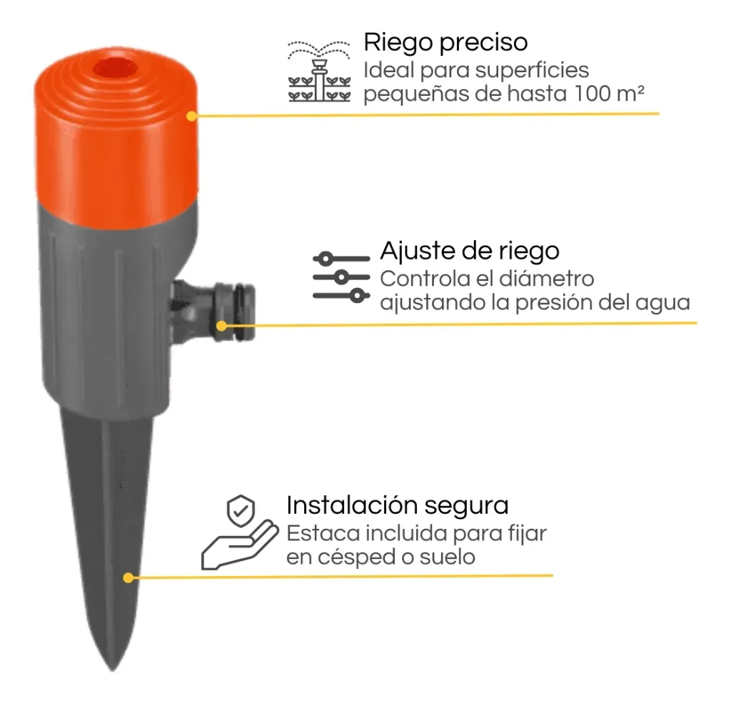 Aspersor Difusor Classic P jardines Pequeños Gardena 1.webp