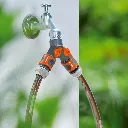 Distribuidor Doble Con Llave Para Canilla Gardena 94026 2.webp