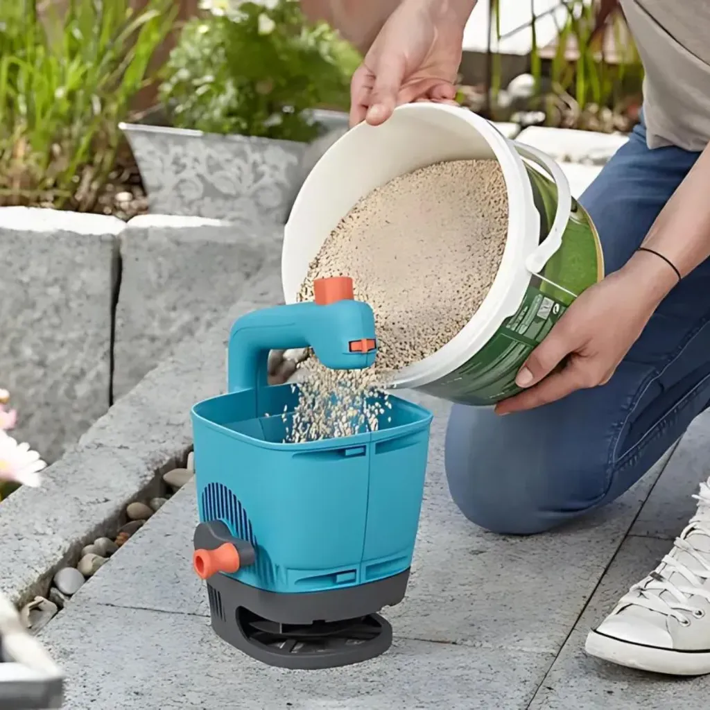 Esparcidor Centrífugo De Mano 1,8 Litros Gardena 43120 2.webp