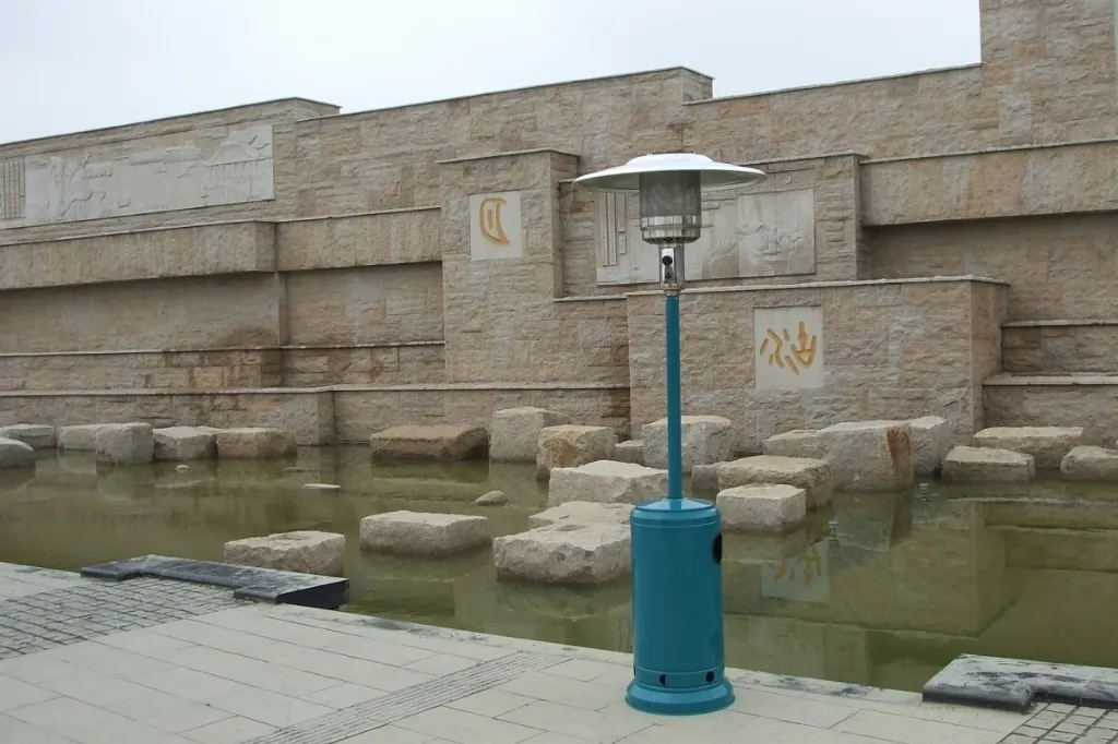 Calefactor gas color celeste.webp