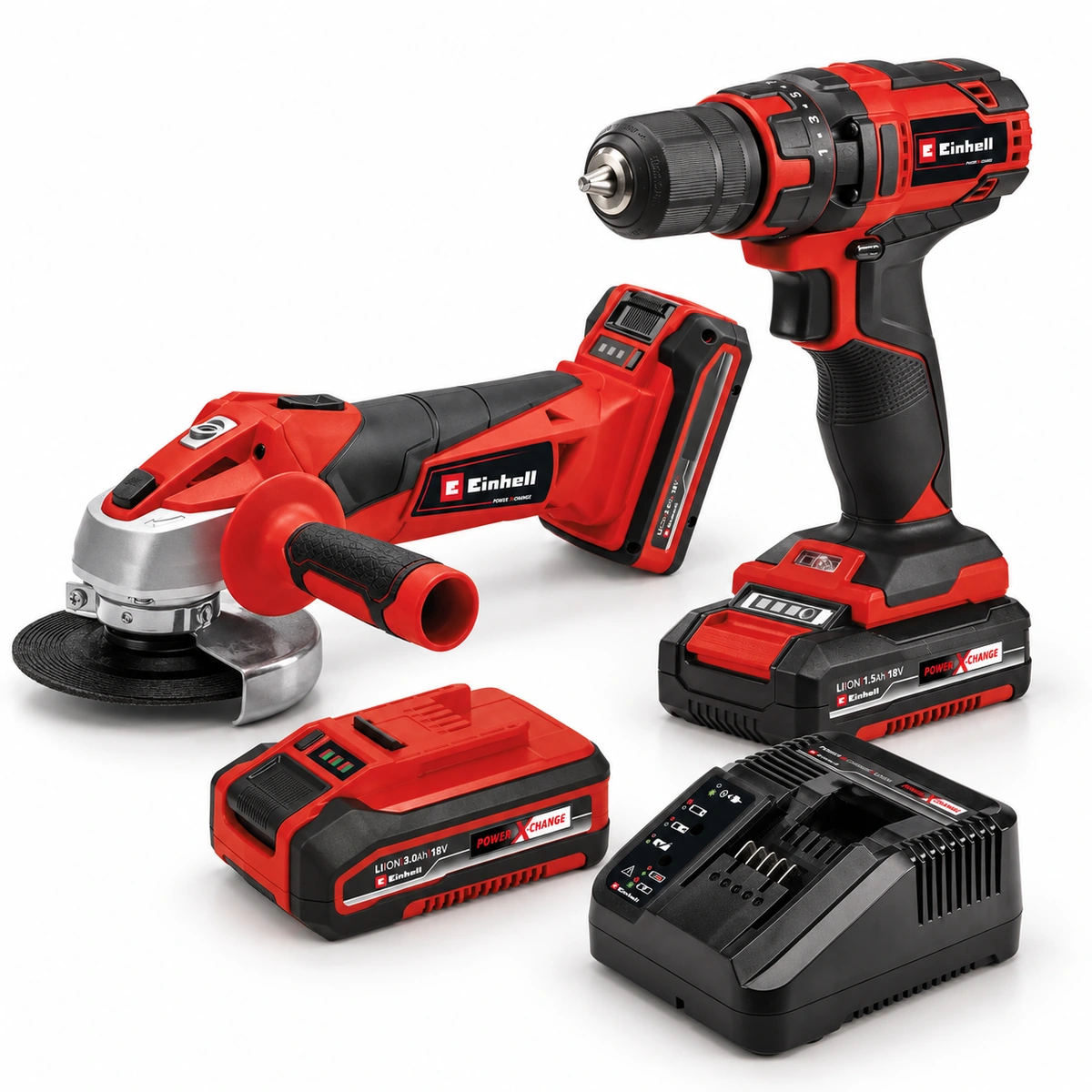 [EI4257238] Kit taladro y amoladora TC-TK 18 Li Kit