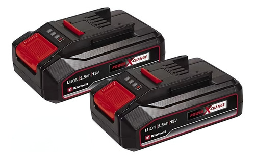 [EI4511524] Pack de 2 baterías power x-change 2,5 ah Twin pack 2 x 2,5 ah