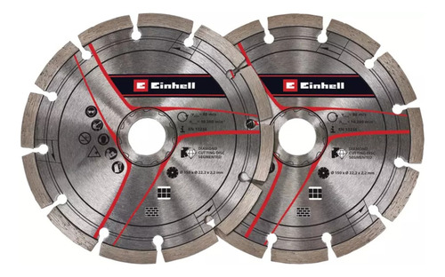 [EI4350741] Discos para acanaladora Juego discos diamantados diametro 150 mm