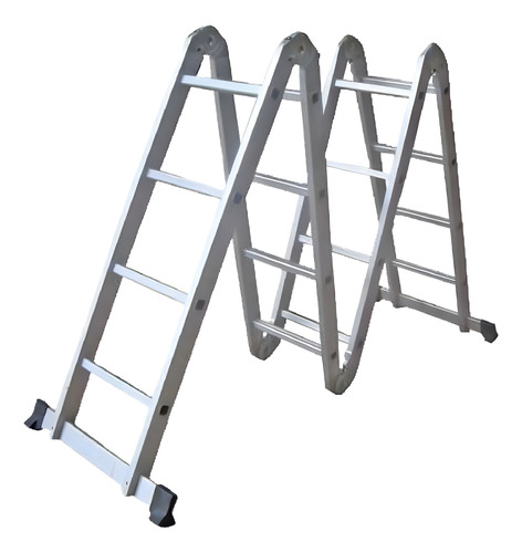 [LULE400] Escalera Plegable Aluminio 4X4 4 - LE400