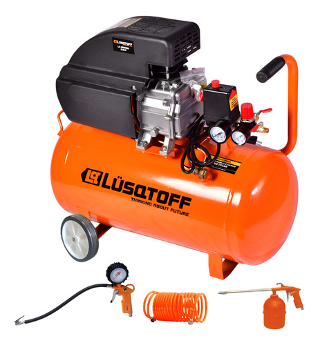 [LULC2550BK] Compresor De Aire 2.5Hp 50Lts - LC-2550BK