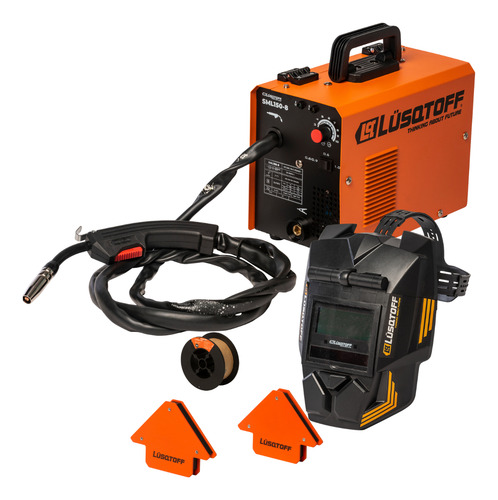 [LUSML1508] Soldadora Mig Flux 120Amp - SML150-8