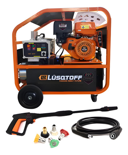 [LUHL4000C] Hidrolavadora Con Caldera 4000 Psi 15Hp - HL-4000C