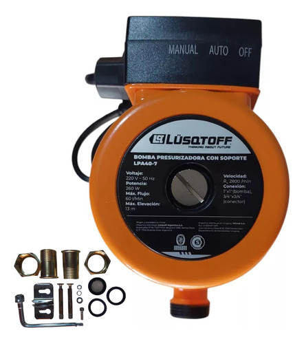 Bomba Presurizadora C/ Sopor - LPA40-7