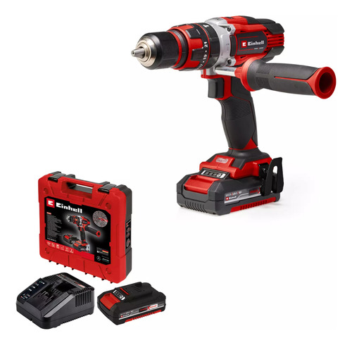 Taladro percutor a batería kit TE-CD 18/48 Li-i (2x2,0Ah)