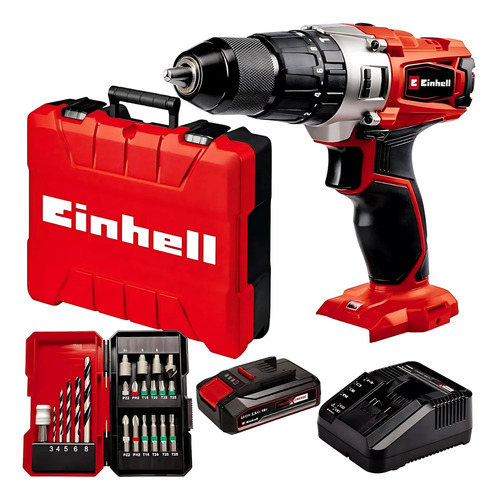 [EI4514220] Taladro inalámbrico con percusión en kit TE-CD 18/2 Li-i- +22 (1x 2,5Ah)