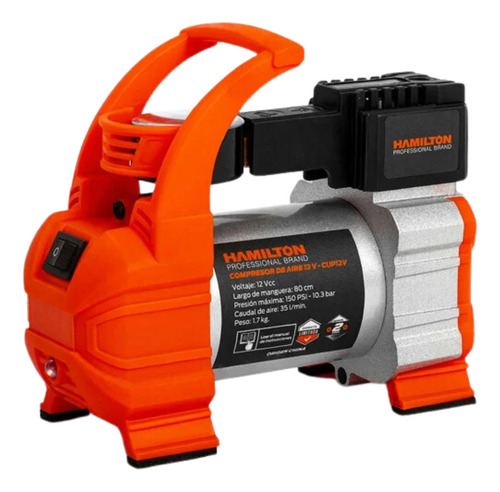 [HACUP12V] Compresor De Aire 12V Para Automotores - Unicable