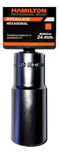 [HABHM24L] Bocallave De 1/2 Hexagonal Largo 24 Mm