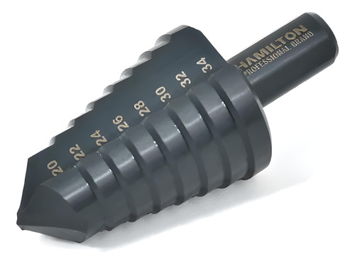 [HAESC2034] Broca Acero Rápido Escalonada De 20 A 34Mm