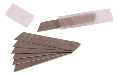 Cutter Hoja De Rep. 18 Mm X114 Mm X 10U.