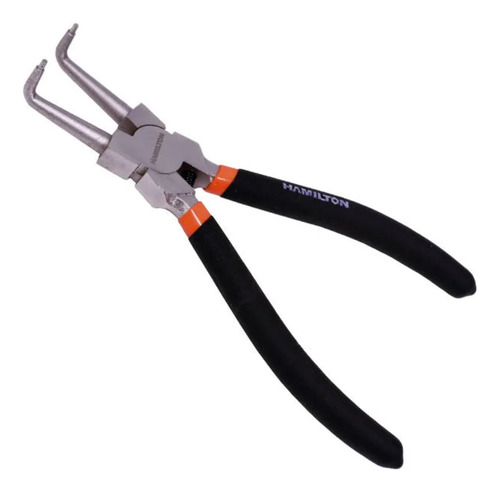 Pinza Seeguer Interna Curva 7"