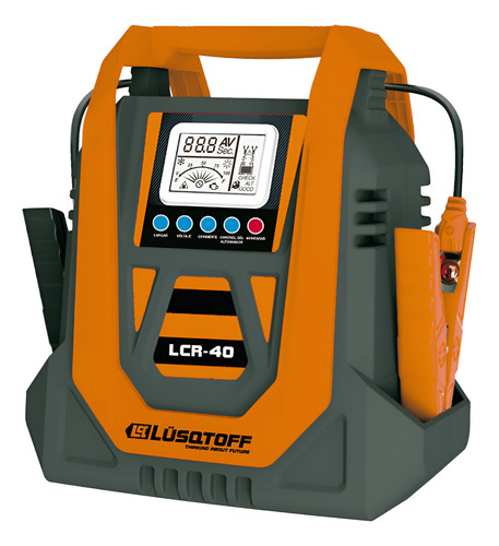 [LULCR40] Cargador De Batería Para Auto 40A