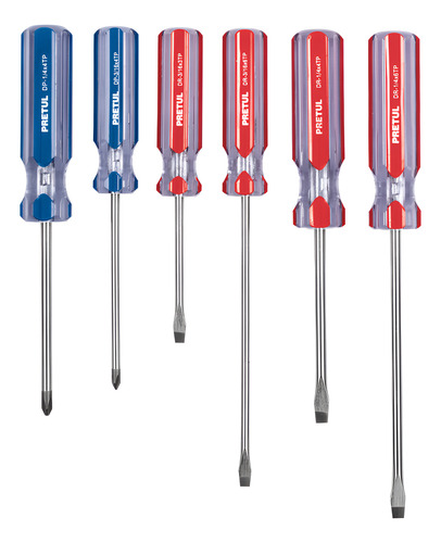 Juego 6 Dest Mango Pvc