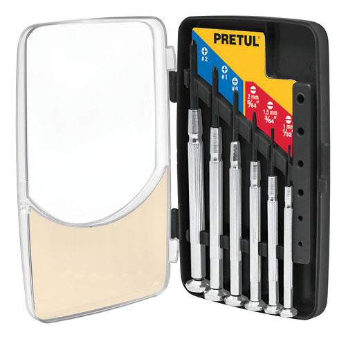 [LU21382] Juego 6 Dest. De Precisión Joyería - Estuche