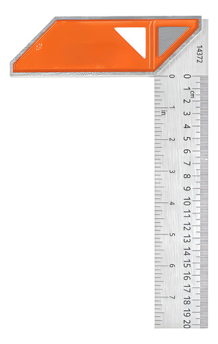 (6U) Escuadra Mgo Aluminio 200Mm