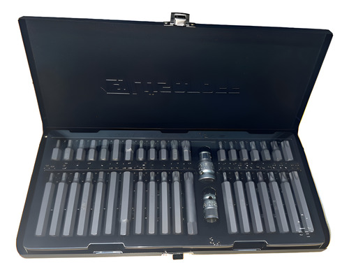 Juego De Puntas Torx, Hexagonales Y Multiestrias 40 Piezas