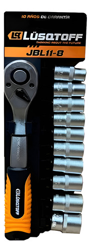 [LUJBL118] Juego De Bocallaves Encastre 1/2" - 11 Piezas