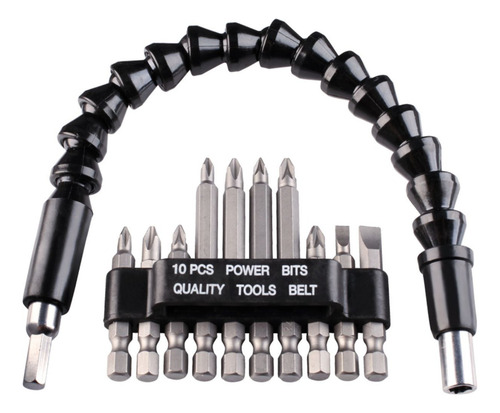 Puntas con Eje Flexible, 11 Piezas Juego de Puntas con Eje Flexible, 11 Piezas