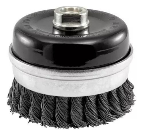 Aggresso-Flex® Cepillo de Copa, Alambre de Acero, Ondulada Ø 100 mm