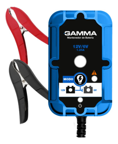 Cargador/ Mantenedor inteligente de bateria 6V/12V - 1,25A
