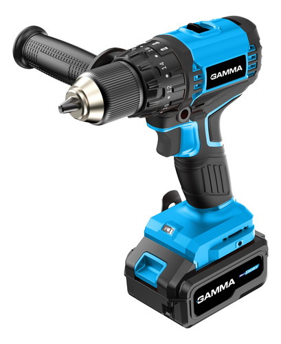 Taladro Atorn. De impacto a batería BRUSHLESS  |60Nm |13mm|0-480|0-1850RPM |Incluye empuñadora aux. y batería  de 2000mAh 20V |1 cargador 2.0Ah