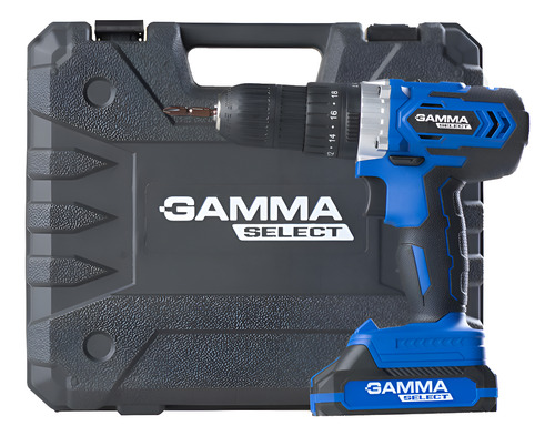 [GSG12601KAR] Taladro atornillador de imp.c/perc. c/2 bateríasy maletín 13mm - 1450rpm- 20v