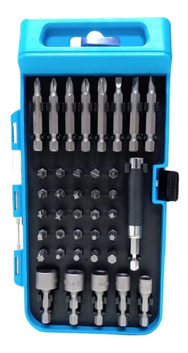 Juego de puntas para atornillador y bocatubos | 39 Piezas