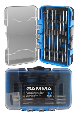 [GSG19532AC] Juego de hojas para caladoras | 18 Piezas