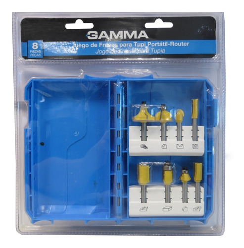 [GSG19535AC] Juego de fresas para tupi portatil-router | 8 Piezas