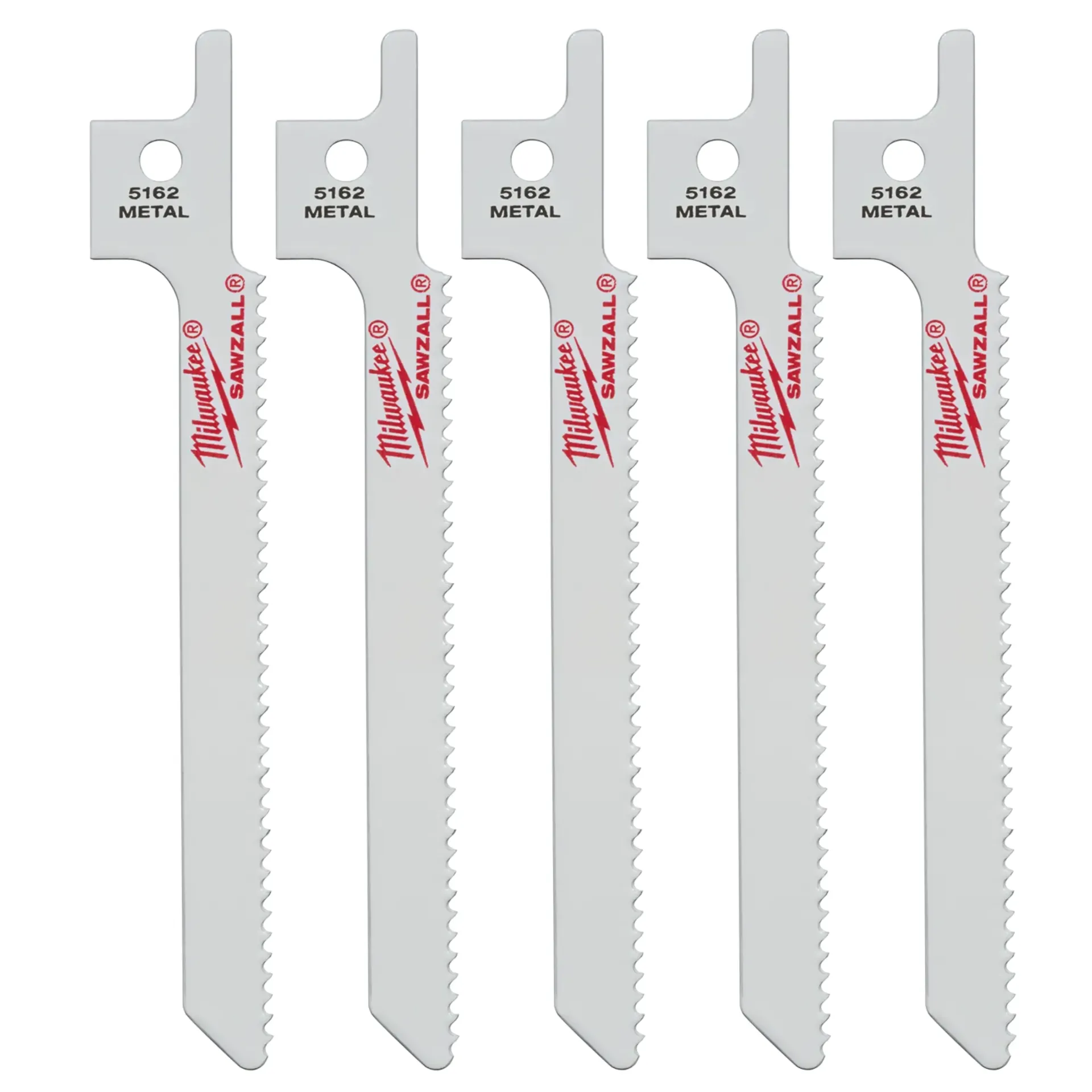 Hoja de sierra Milwaukee Sawzall para Metales 5 unidades