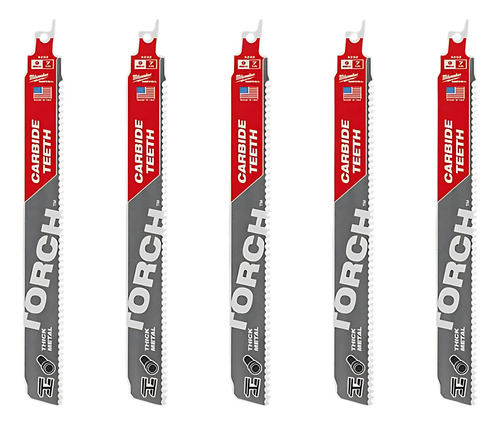 Diente De Carburo Torch 230Mm X 5 Unidades (Accesorios)