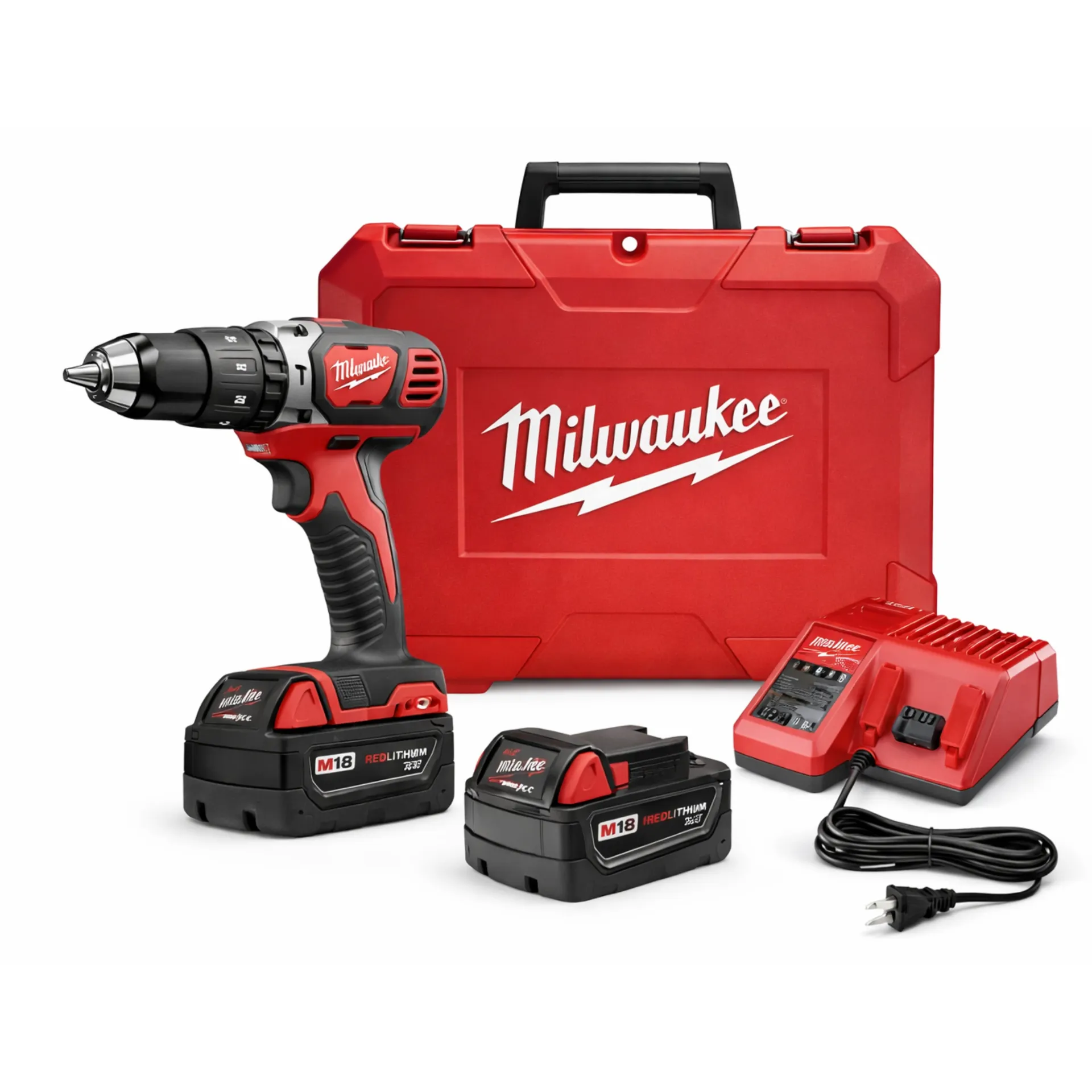 [MW2607259A] Taladro Atornillador Percutor Milwaukee M18 2607-259A