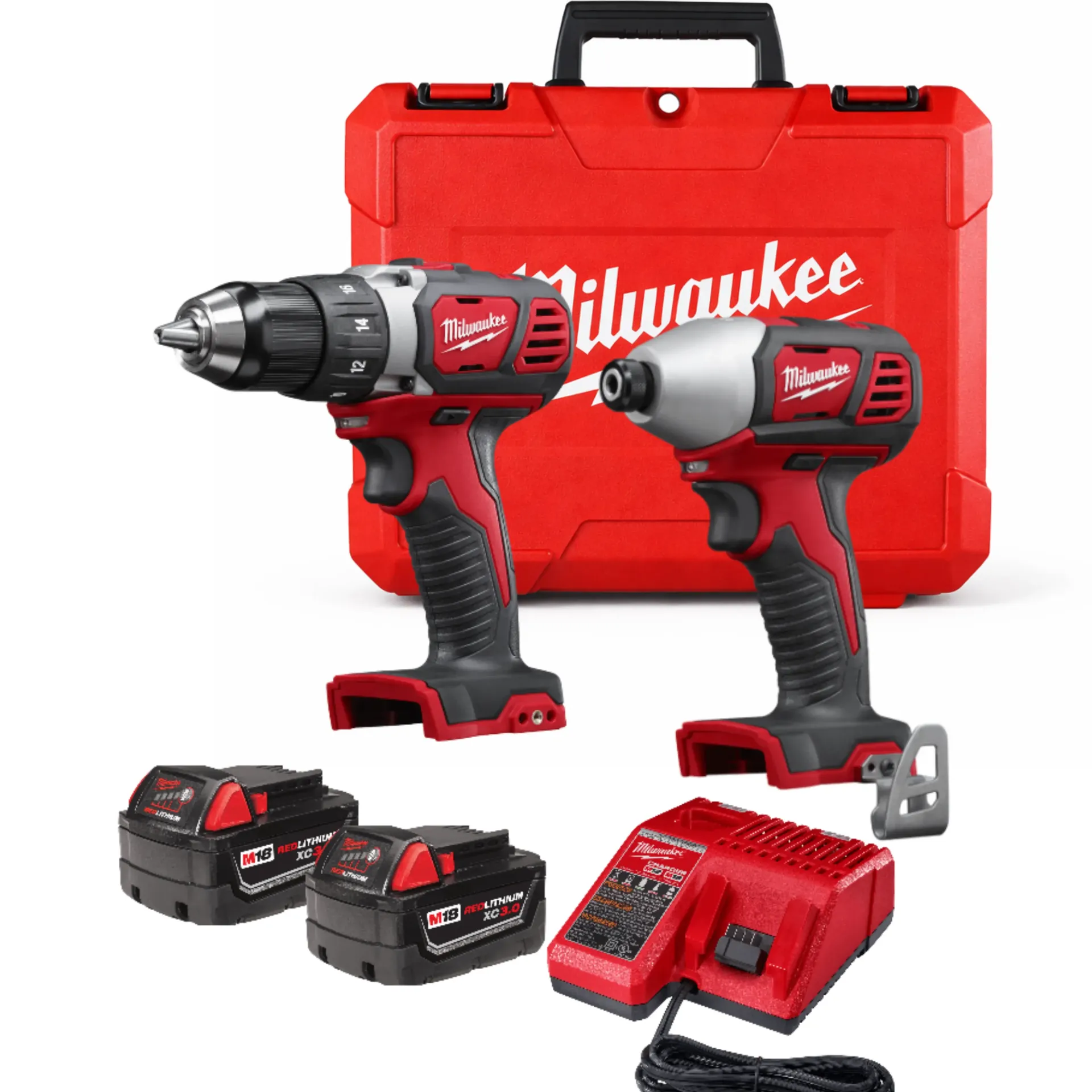 [MW2691259A] Combo Taladro Atornillador 2606-20 Atornillador de impacto 2656-20 M18 Milwaukee